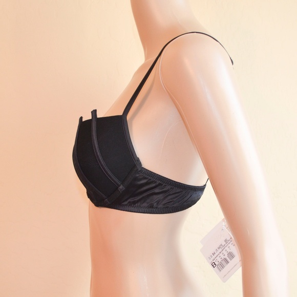 NWT LA PERLA 36B Graphique Couture Push Up Bra - Picture 2 of 8